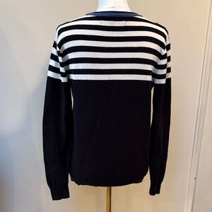 21 Men 100%cotton striped sweater